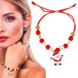 Joulurannekoru Joulupukilla