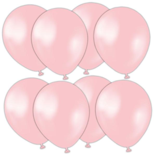 Lateksiilmapallot Pearl Pink 13cm 25 kpl