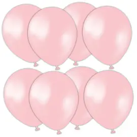 Lateksiilmapallot Pearl Pink 13cm 25 kpl
