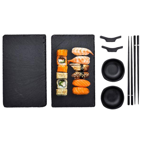Sushi-setti Musta 8 kpl