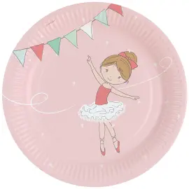 Ballerina Pahvilautaset Little Dancer