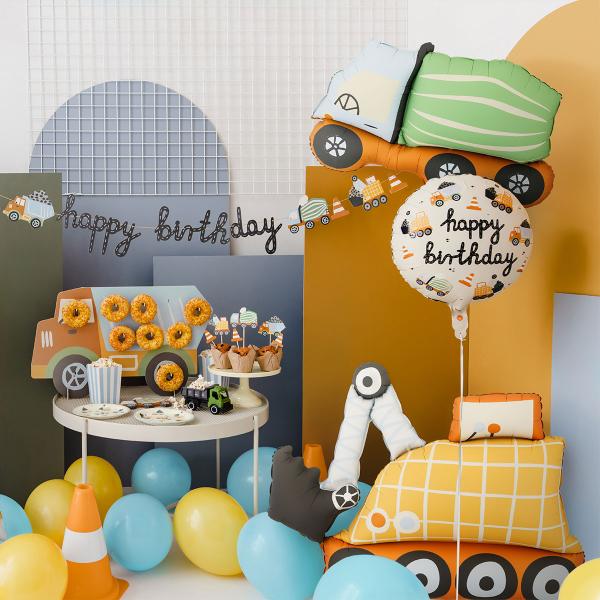 Folioilmapallo Kaivinkone 93 x 68 cm