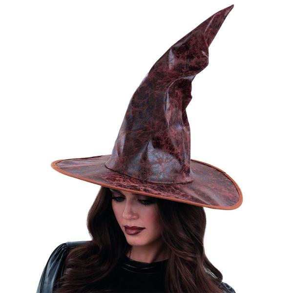 Kuluneen Nahkan Näköinen Velhohattu