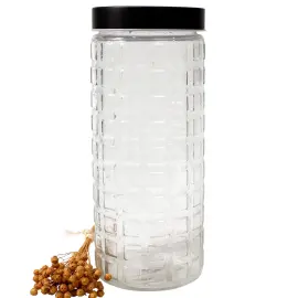 Lasipurkki Kierrekorkilla 2,2L