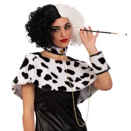 Cruella De Vil Naamiaisasu Setti