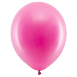 Rainbow Pienet Lateksi-ilmapallot Metallic Fuksia