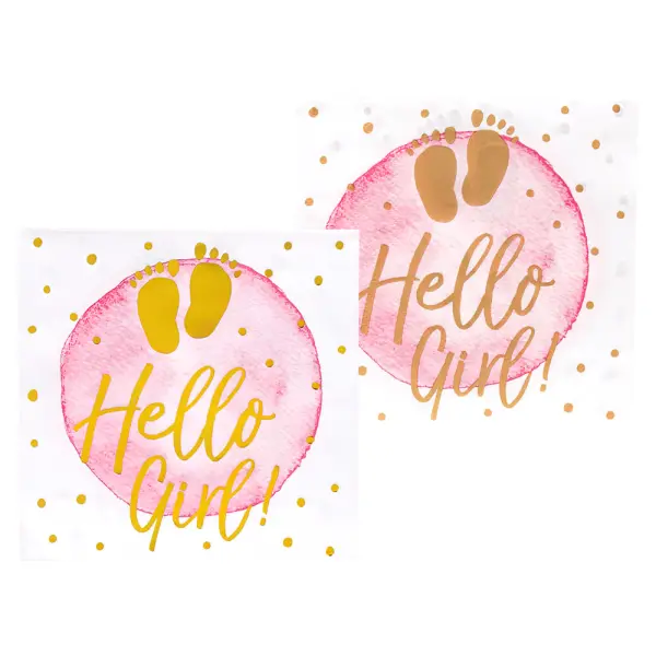Lautasliinat Hello Girl