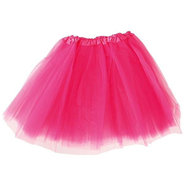 Tyllihame Neon Fuksia Aikuinen 40 cm