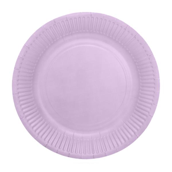 Pahvilautaset Laventeli 18cm 8 kpl