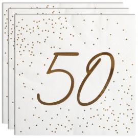 Servetit 50 vuotta Kulta Pilkuilla 16 kpl