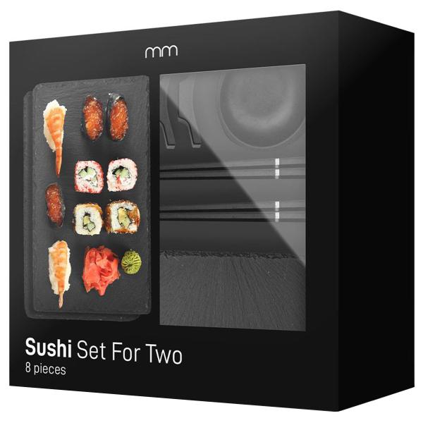 Sushi-setti Musta 8 kpl