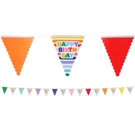 Viirinauha Happy Birthday Stripetastic 6 m