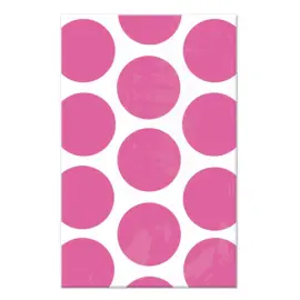 Juhlapussit Polka Dot Vaaleanpunainen