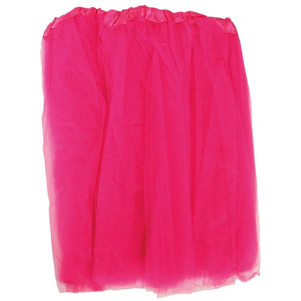 Tyllihame Neon Fuksia Aikuinen 40 cm