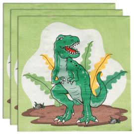 Servetit Dinosaurus Party