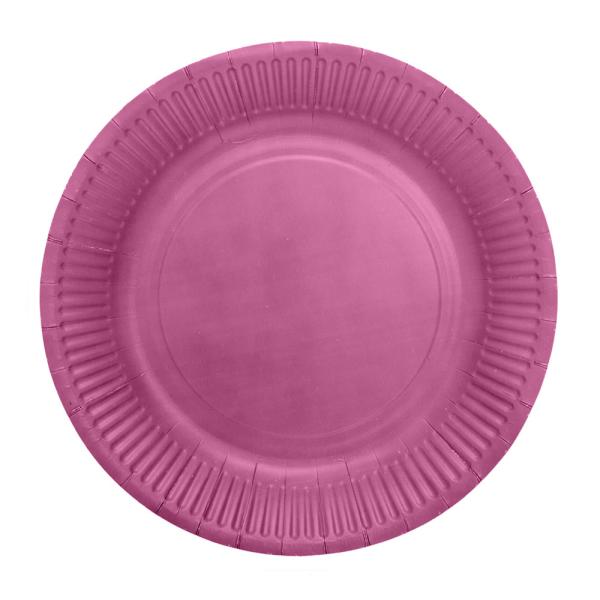 Pahvilautaset Violetti 18cm 8 kpl