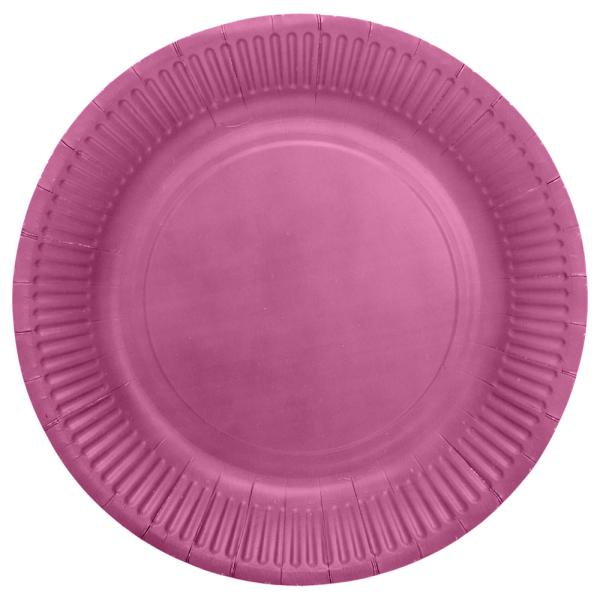 Pahvilautaset Violetti 23cm 8 kpl