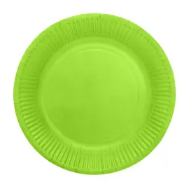 Pahvilautaset Limenvihreä 18cm 8 kpl