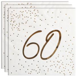 Servetit 60 vuotta Kulta Pilkuilla 16 kpl