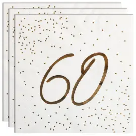 Servetit 60 vuotta Kulta Pilkuilla 16 kpl