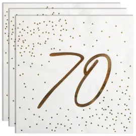 Servetit 70 vuotta Kulta Pilkuilla 16 kpl