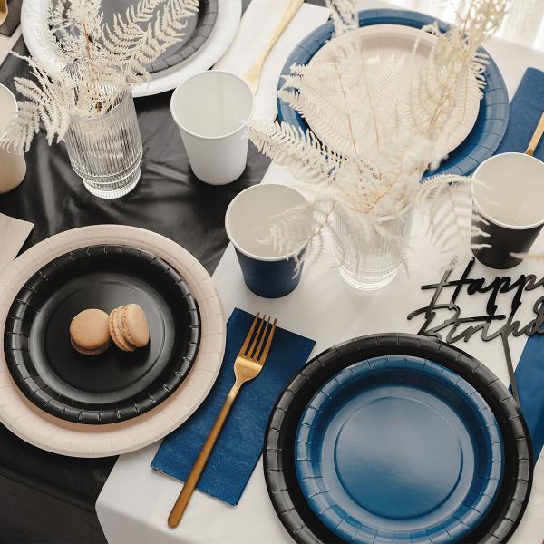 Pahvimukit Valkoinen 25 cl 6 kpl