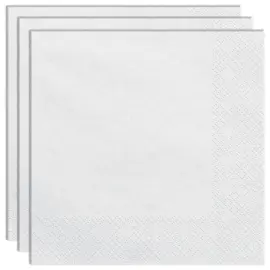 Paperiservetit Valkoinen 20 kpl