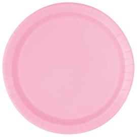 Jälkiruokalautaset Vaaleanpinkki 8 kpl