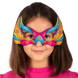 Glow Mask Kissa Lapset