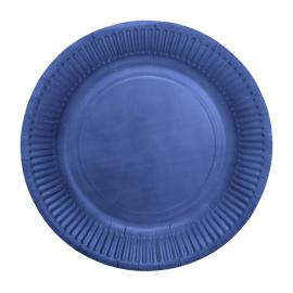 Pahvilautaset Tummansininen 18cm 8 kpl