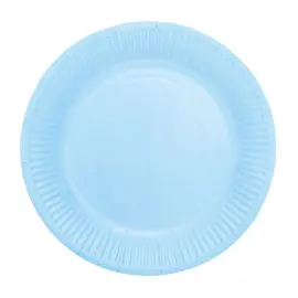 Pahvilautaset Vaaleansininen 18cm 20 kpl