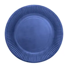 Pahvilautaset Tummansininen 18cm 8 kpl