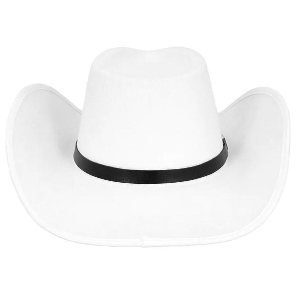 Villi Länsi Valkoinen Cowboyhattu