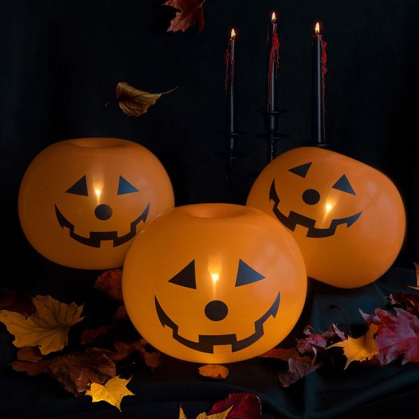 LED Ilmapallot Halloween-kurpitsat 5-kpl