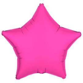 Folioilmapallo T&auml;hti Neonpinkki