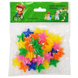 Polkupy&ouml;r&auml;n Pinnojen Koristet&auml;hdet 2 cm 36 kpl