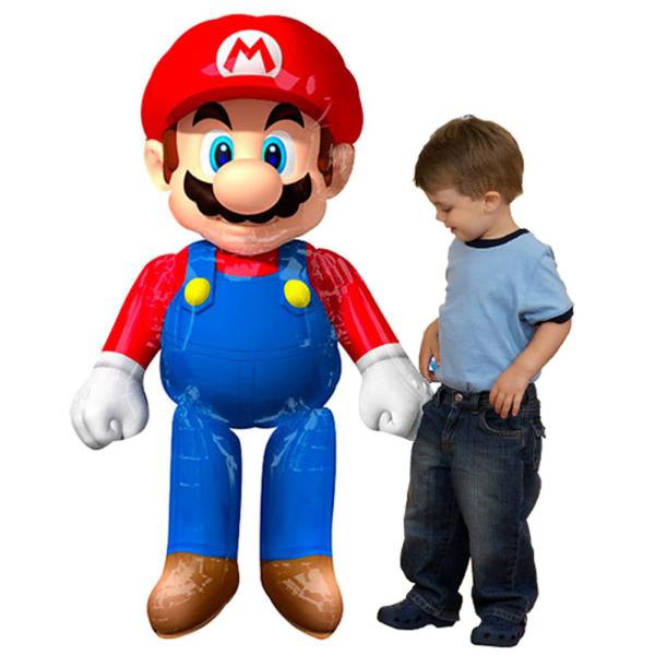 Suuri Airwalker Super Mario Folioilmapallo
