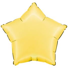 Folioilmapallo Tähti Satiini Banana Yellow