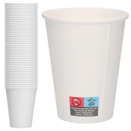 Pahvimukit Valkoinen 36 cl 40-kpl