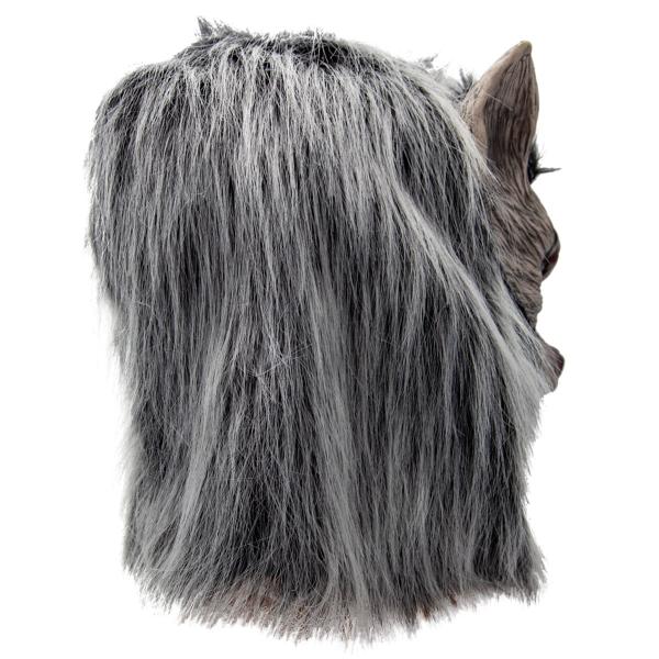 Lateksinaamio Susi Hiuksilla