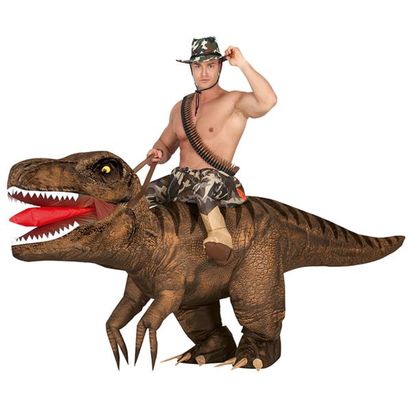 Puhallettava Dinosaurus Naamiaisasu