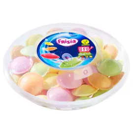 Lentävä lautanen makeiset UFO-purkissa