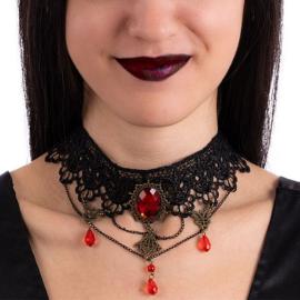 Choker Kaulakoru Jalokivillä