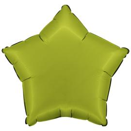 Folioilmapallo Tähti Satiini Matcha Latte