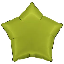 Folioilmapallo Tähti Satiini Matcha Latte