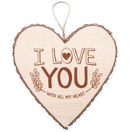 Puinen Sydän I Love You