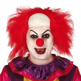 Horror Klovni Peruukki Punainen