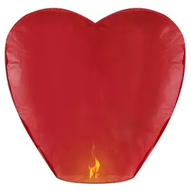 Khom Loy Leijuva Lyhty Punainen Sydän
