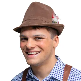 Tirolilaishattu Baijerilainen Ruskea
