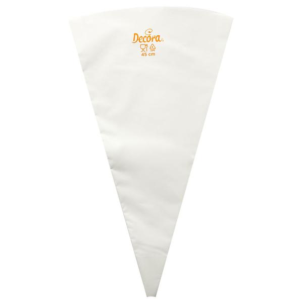 Uudelleenkäytettävä Pursotinpussi Valkoinen 45 cm